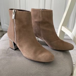 DKNY Brown Suede Booties size 7